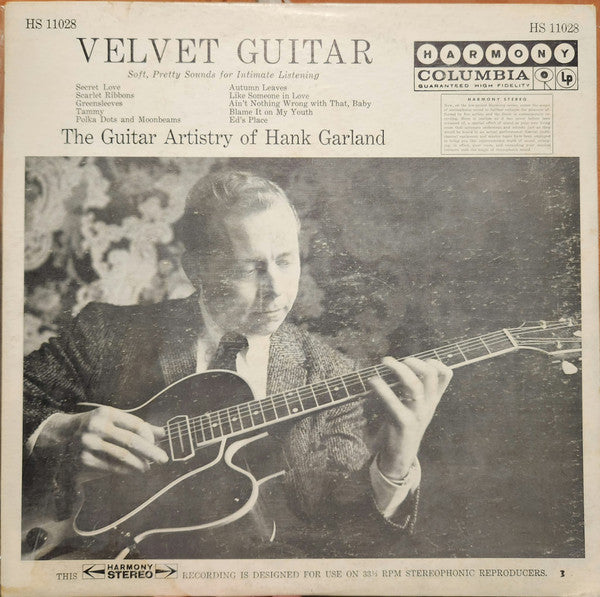 Hank Garland - Velvet Guitar