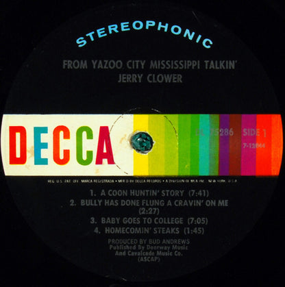 Jerry Clower - From Yazoo City Mississippi Talkin