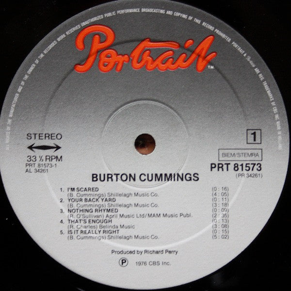 Burton Cummings - Burton Cummings