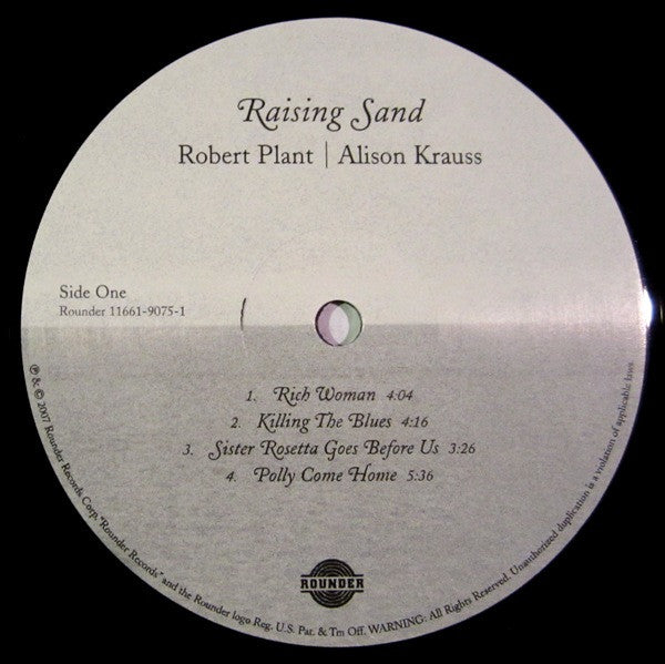 Raising Sand - secondary