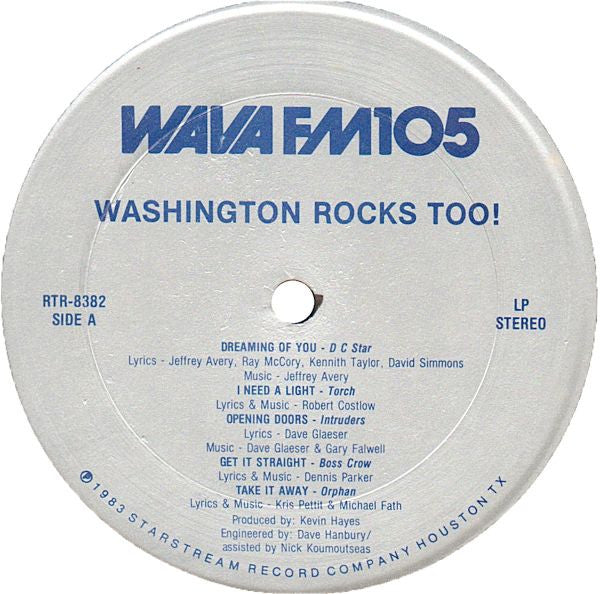 WAVA FM 105 Washington Rocks Too! - secondary