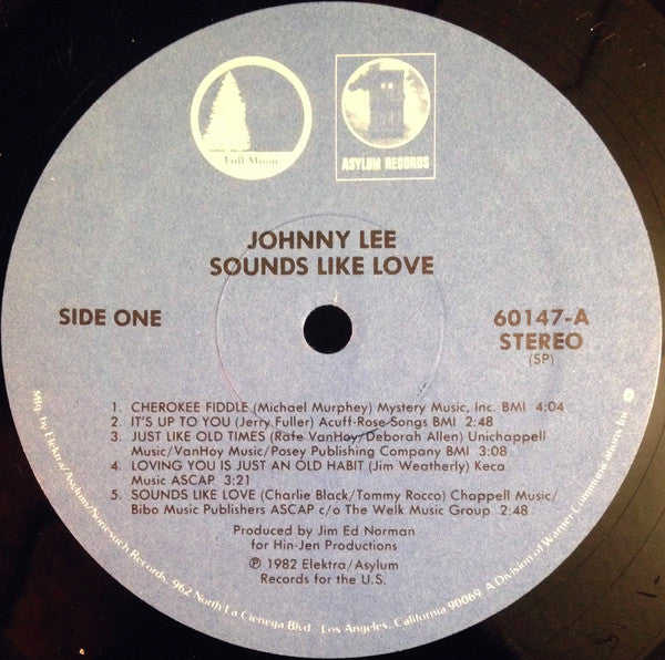 Johnny Lee (3) - Sounds Like Love