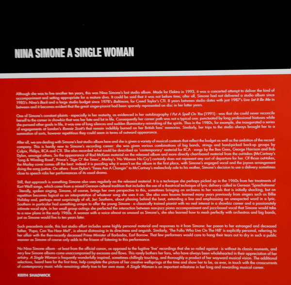 A Single Woman - secondary