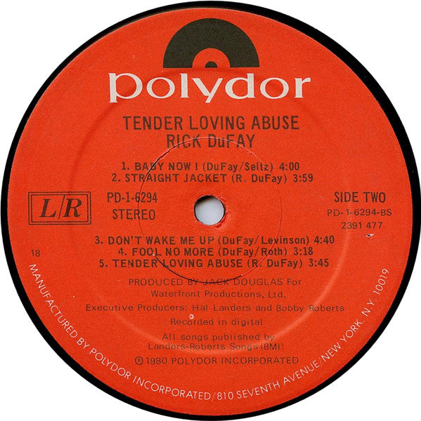 Rick Dufay - Tender Loving Abuse