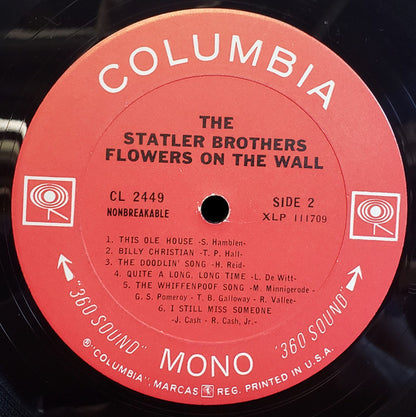The Statler Brothers - Flowers On The Wall