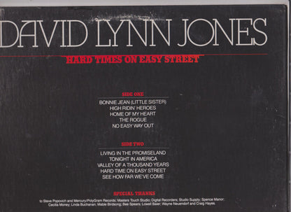 Hard Times On Easy Street - secondary