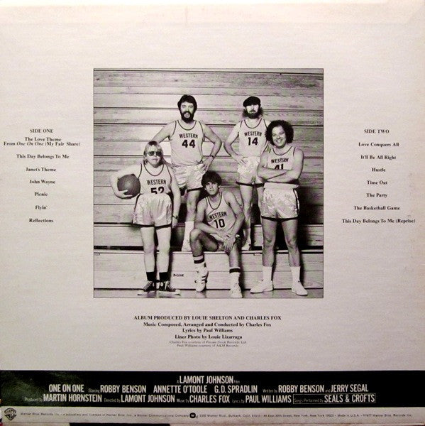 Seals & Crofts Sing The Songs From The Original Motion Picture Sound Track "One On One" - secondary