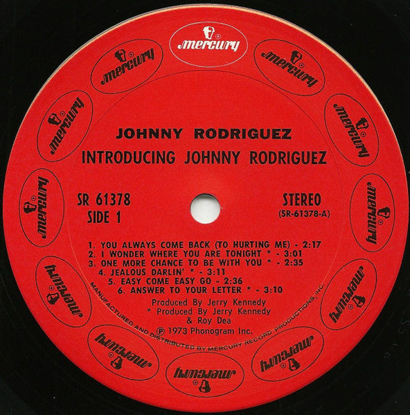 Introducing Johnny Rodriguez - secondary