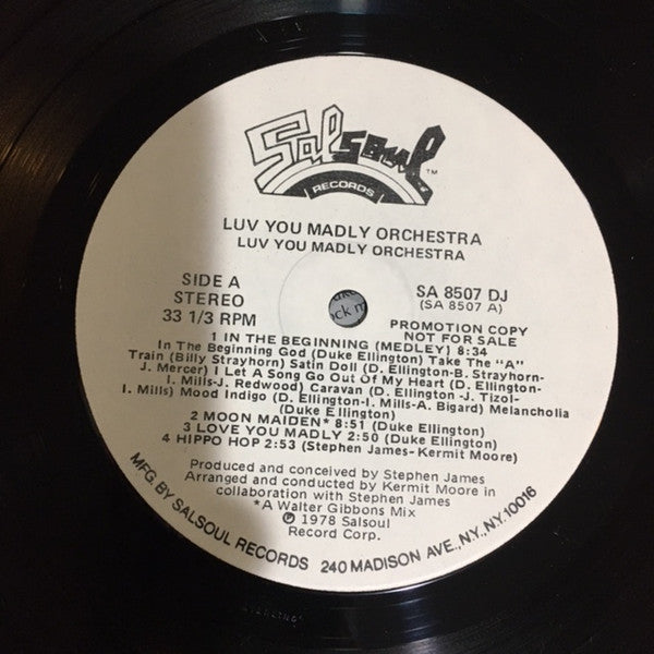 Luv You Madly Orchestra - Luv You Madly Orchestra