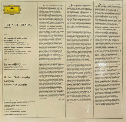 Richard Strauss, Berliner Philharmoniker, Herbert von Karajan - Don Juan · Till Eulenspiegel · Salomes Tanz