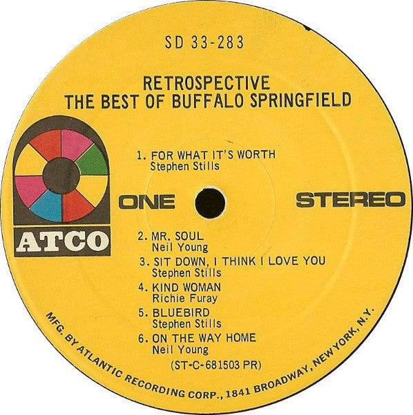 Retrospective The Best Of Buffalo Springfield - secondary