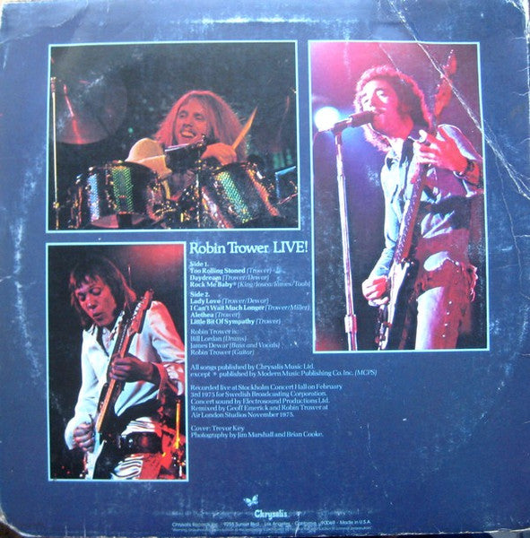 Robin Trower Live! - secondary