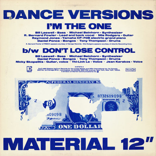I'm The One / Don't Lose Control (Dance Versions) - secondary