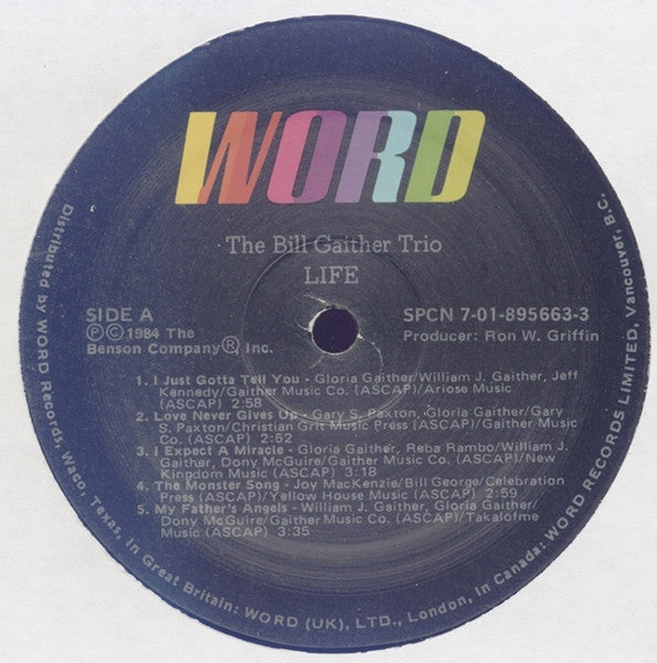 The Bill Gaither Trio - Life