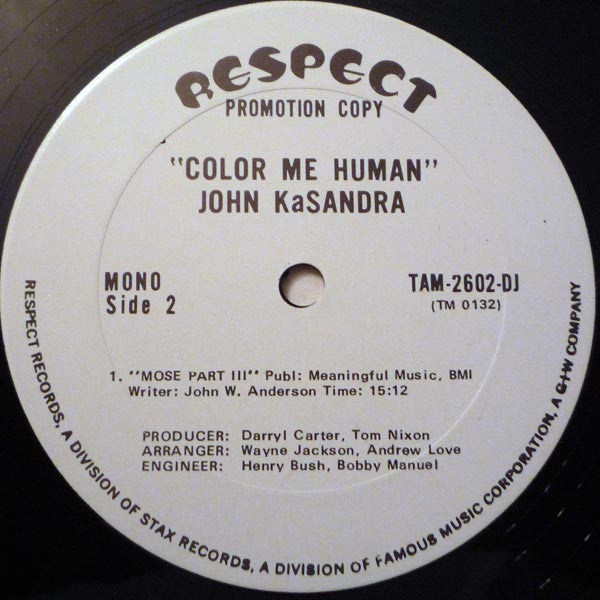 John KaSandra - Color Me Human