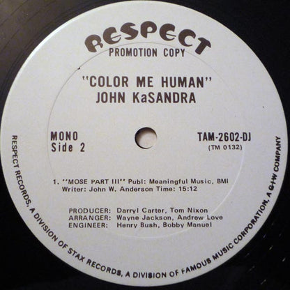 John KaSandra - Color Me Human