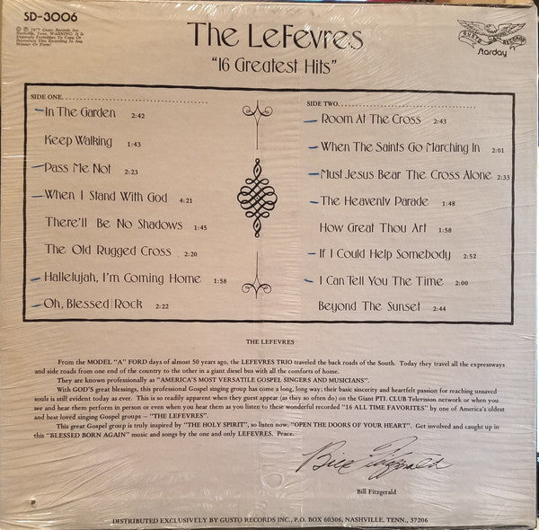 The LeFevres - 16 All Time Favorites