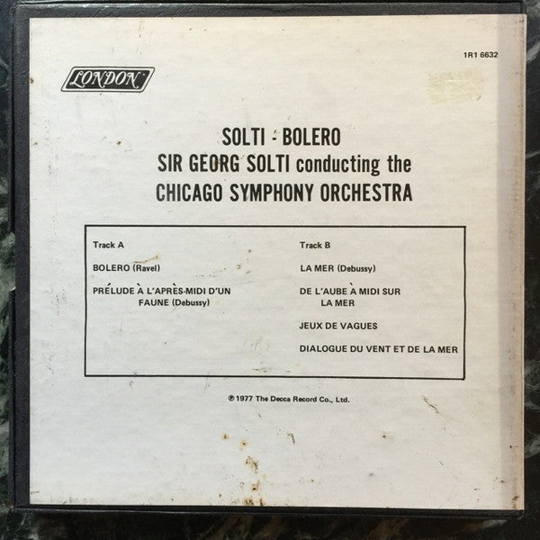 Georg Solti, The Chicago Symphony Orchestra, Maurice Ravel, Claude Debussy - Solti - Bolero