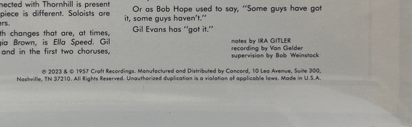 Gil Evans & Ten - secondary