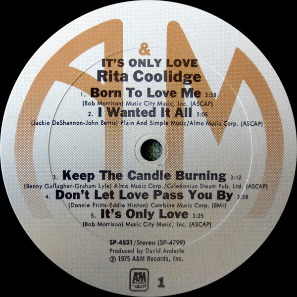 It's Only Love - secondary