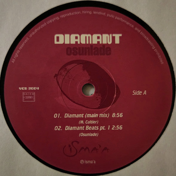 12" Single: Osunlade - Diamant