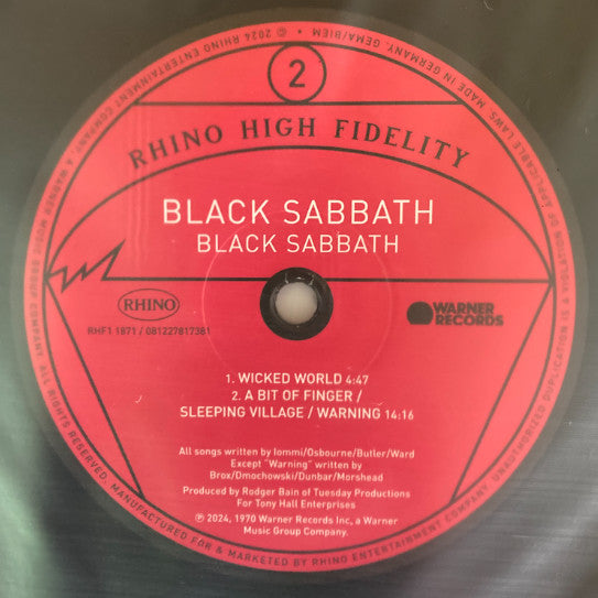 Black Sabbath - secondary