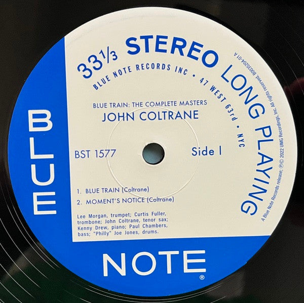 Blue Train: The Complete Masters - secondary