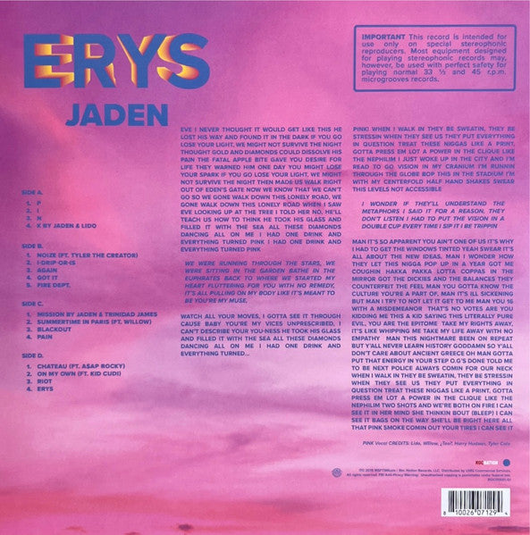 ERYS - secondary