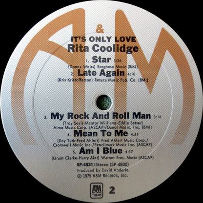 It's Only Love - secondary