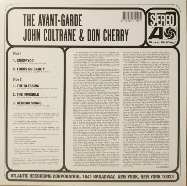 The Avant-Garde - secondary