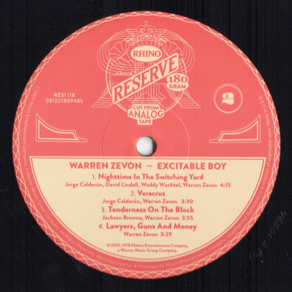 Excitable Boy - secondary
