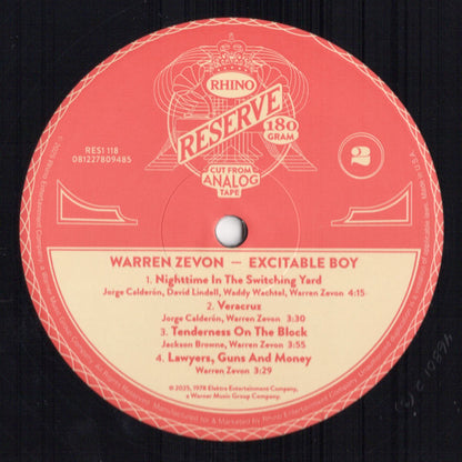 Excitable Boy - secondary