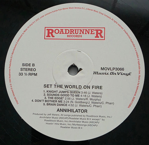 Set The World On Fire - secondary