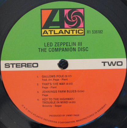 Led Zeppelin III - secondary
