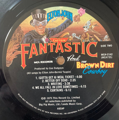 Captain Fantastic And The Brown Dirt Cowboy - secondary