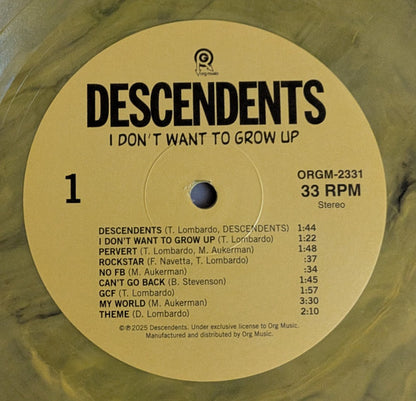 I Don't Want To Grow Up - secondary