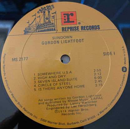 Gordon Lightfoot - Sundown