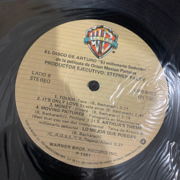 Arthur The Original Soundtrack / El Disco De "Arturo" (El Millionario Seductor) - secondary