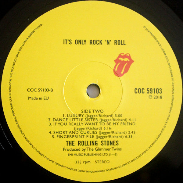 It's Only Rock 'N Roll - secondary