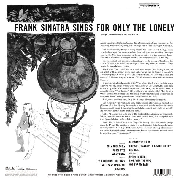 Frank Sinatra Sings For Only The Lonely (60th Anniversary Edition) - secondary