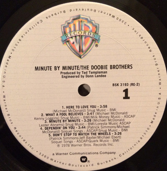 Minute By Minute - secondary
