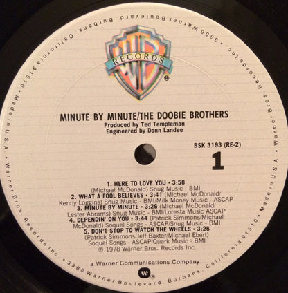 Minute By Minute - secondary