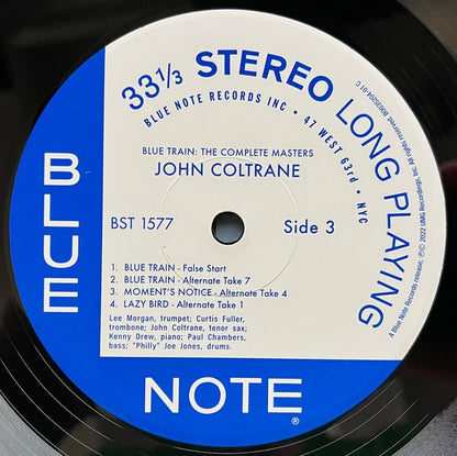 Blue Train: The Complete Masters - secondary
