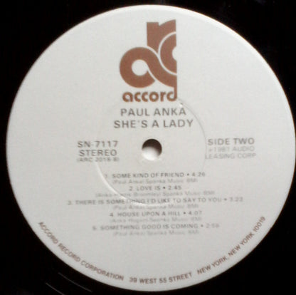 Paul Anka - She's A Lady