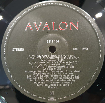 Roxy Music - Avalon