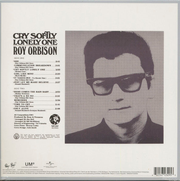 Cry Softly Lonely One - secondary