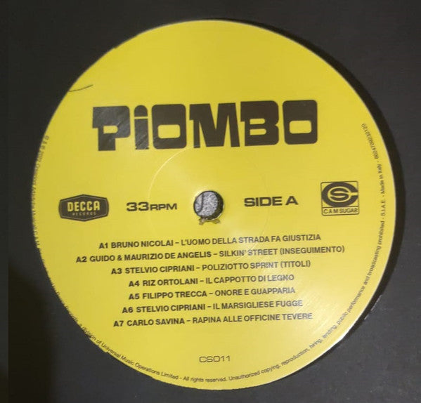 Piombo - Italian Crime Soundtracks From The Years Of Lead (1973-1981) - secondary