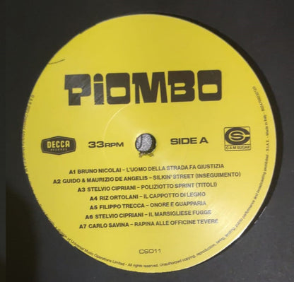 Piombo - Italian Crime Soundtracks From The Years Of Lead (1973-1981) - secondary