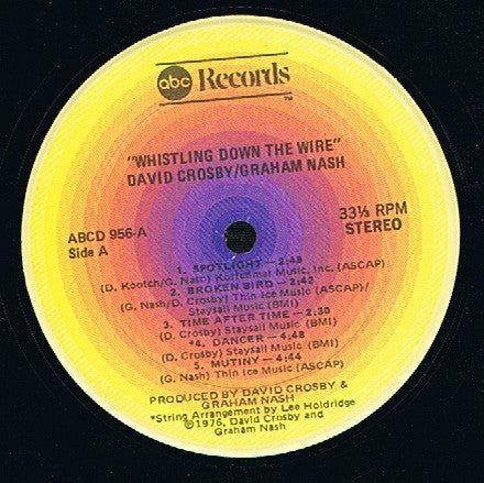 Whistling Down The Wire - secondary