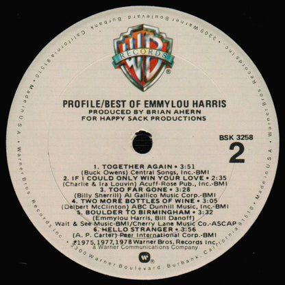 Profile / Best Of Emmylou Harris - secondary